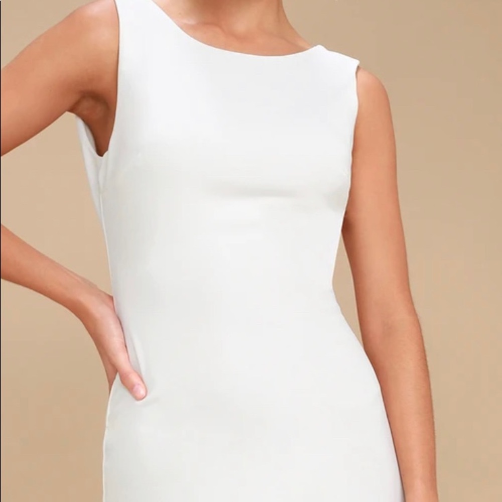 Lulus White Midi Dress
